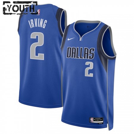 Dres Dallas Mavericks Kyrie Irving 2 Nike 2022-23 Icon Edition Swingman - Dječji